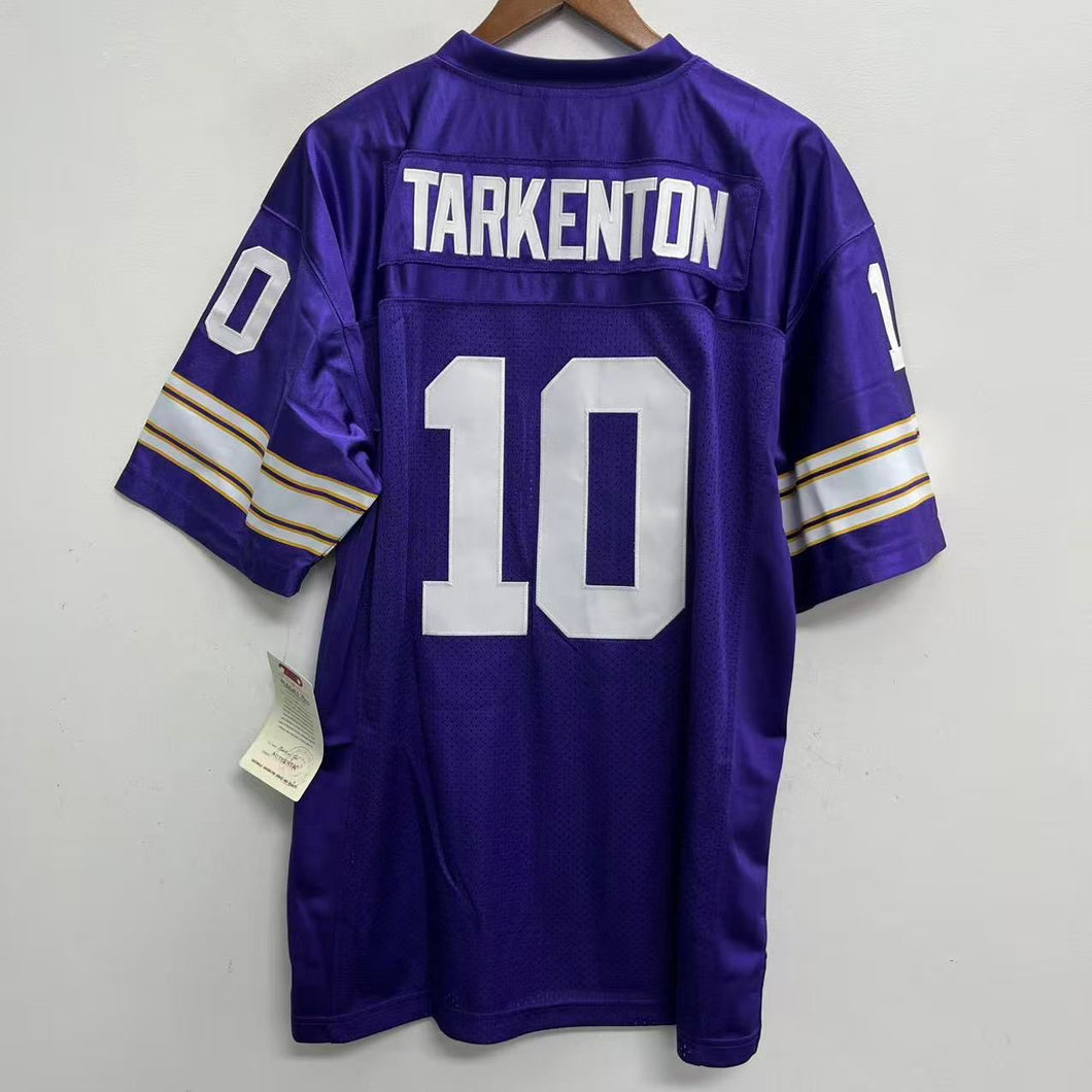 Fran Tarkenton Minnesota Vikings NFL Mitchell & Ness Jersey purple