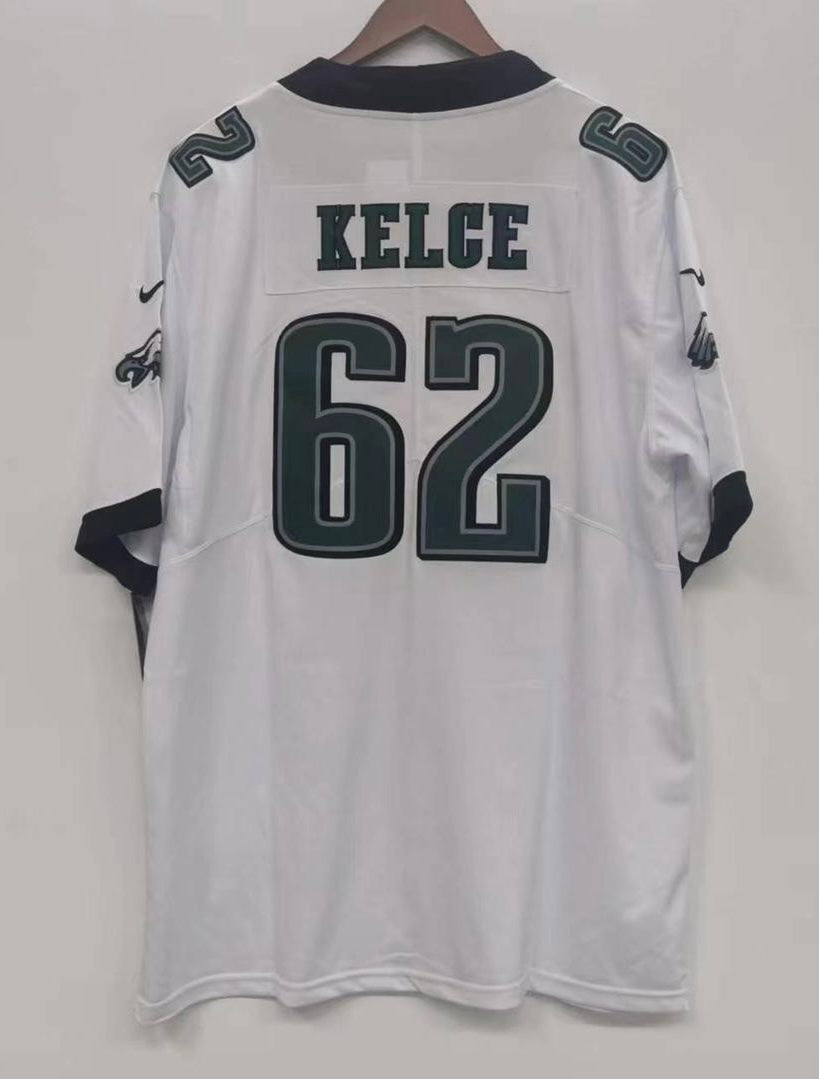 Jason Kelce Philadelphia Eagles Jersey white