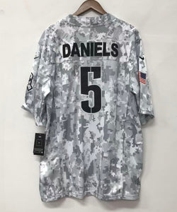 Jayden Daniels Washington Commanders 2024 Nike NFL Salute to Service Jersey