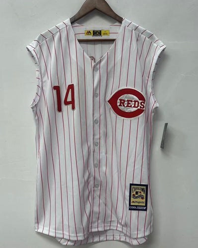 Pete Rose Cincinnati Reds Official MLB Majestic Jersey