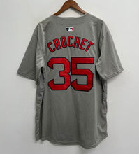 Garrett Crochet Boston Red Sox official MLB Nike Jersey gray