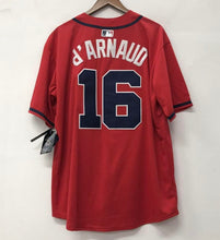 Travis d’Arnaud Atlanta Braves Jersey Nike red