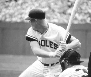 Boog Powell 1965 Baltimore Orioles Official MLB Majestic Jersey white