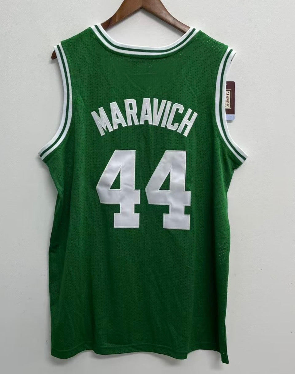 Pistol Pete Maravich Boston Celtics Jersey Mitchell & Ness