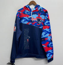 New England Patriots color camouflage light weight hoodie