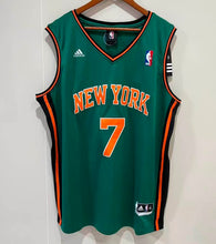 Carmelo Anthony New York Knicks Official NBA Adidas Jersey green St. Patrick’s Day
