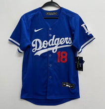 Yoshinobu Yamamoto Los Angeles Dodgers YOUTH KIDS Official MLB Nike Jersey blue