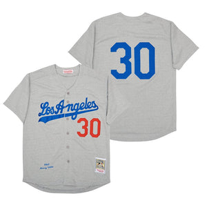 Maury Wills Los Angeles Dodgers Jersey Mitchell & Ness