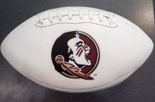 Florida State Seminoles Full Size logo Autograph Signature Football