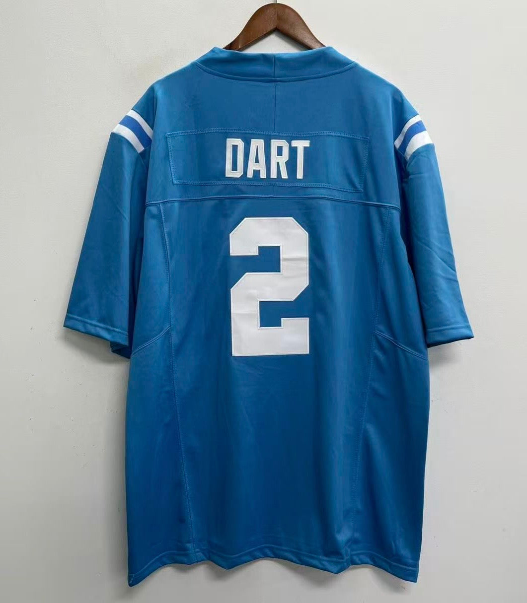 Jaxson Dart Ole Miss Rebels Official NCAA Nike Jersey blue