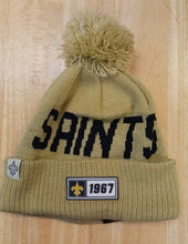 New Orleans Saints NFL New Era winter Hat with Pom Pom