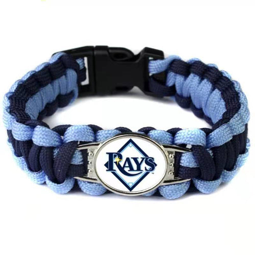 Tampa Bay Rays snap clasp bracelet