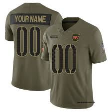 Washington Commanders Any Name & Number customized YOUTH KIDS Official NFL Salute to Service Jersey