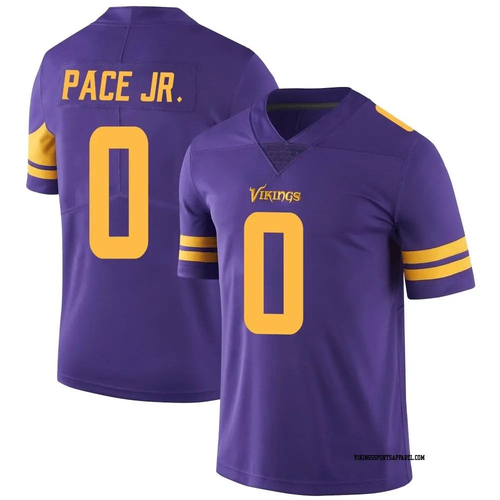Ivan Pace Jr. Minnesota Vikings Official NFL Jersey Nike purple