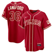Wyatt Langford YOUTH KIDS Texas Rangers Official MLB Nike City Connect Limited Jersey