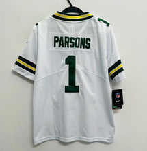 Micah Parsons YOUTH KIDS Green Bay Packers Official NFL Jersey white