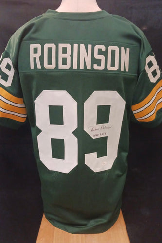 Dave Robinson Green Bay Packers autographed jersey JSA Witnessed COA