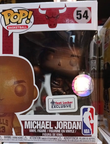 Michael Jordan Chicago Bulls bronze Funko Pop figure