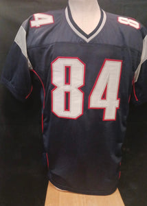 Deion Branch New England Patriots autographed custom jersey COA