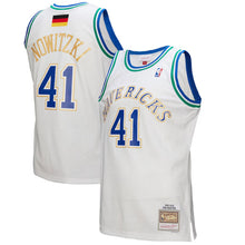 Dirk Nowitzki YOUTH KIDS Dallas Mavericks Official NBA Mitchell & Ness Tribute Jersey
