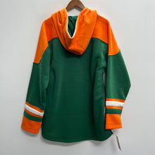 Miami Hurricanes hockey style hoodie NCAA licensed