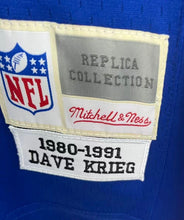 Dave Krieg Seattle Seahawks Official NFL Jersey Mitchell & Ness