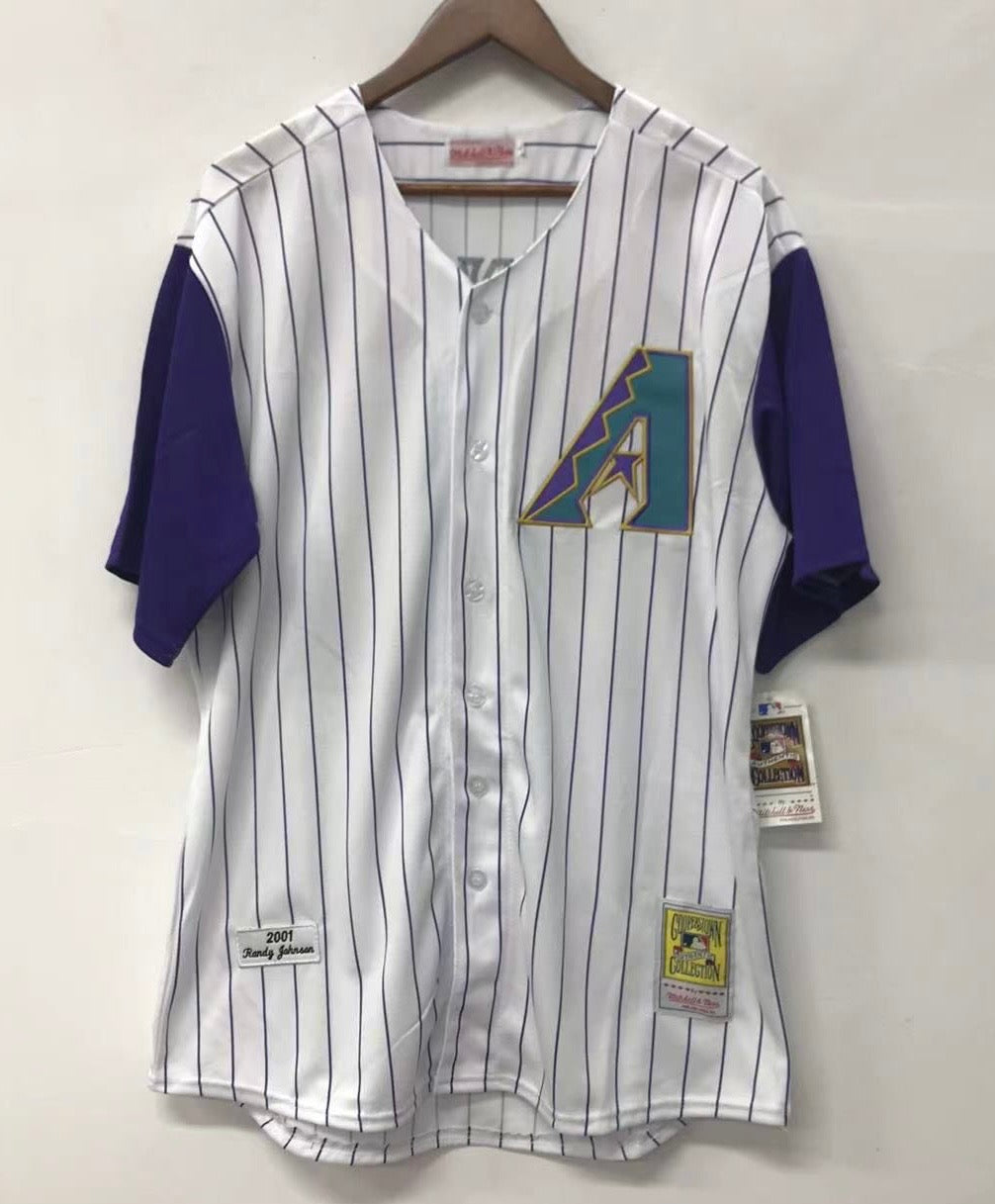 Arizona diamondbacks Randy outlet Johnson Mitchell & Ness baseball jersey