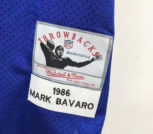 Mark Bavaro New York Giants Jersey blue Mitchell & Ness