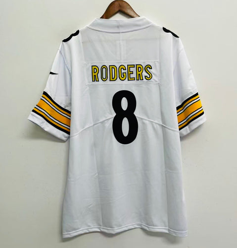 Aaron Rodgers Pittsburgh Steelers Official NFL Nike Jersey White