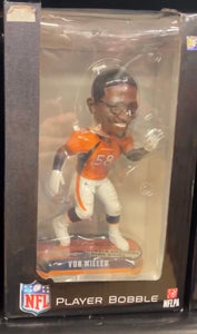 Von Miller Denver Broncos Bobblehead Forever Collectibles