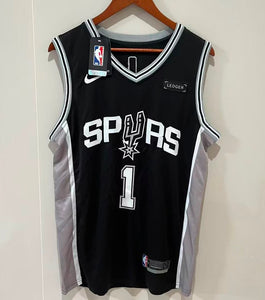 Victor Wembanyama San Antonio Spurs Jersey black Nike – Classic