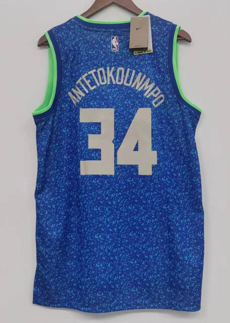 Giannis Antetokounmpo Milwaukee Bucks Official NBA Nike Jersey – Classic  Authentics