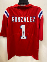 Christian Gonzalez New England Patriots autographed Draft Day Jersey COA