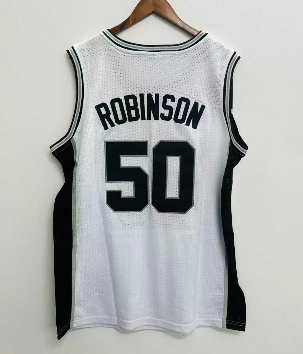 David Robinson 1998/99 San Antonio Spurs Official NBA Mitchell & Ness Jersey White