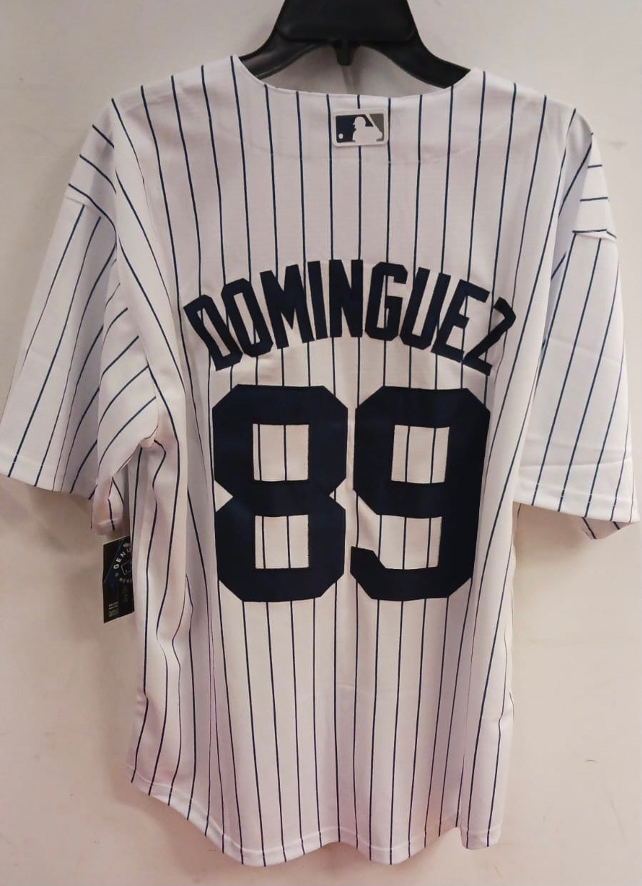 Jasson Dominguez New York Yankees Jersey white – Classic Authentics