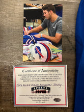Josh Allen autographed Buffalo Bills jersey photo signing COA