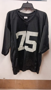 Howie Long Raiders autographed stat jersey COA