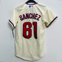 Christopher Sanchez YOUTH KIDS Philadelphia Phillies Official MLB Jersey gray