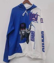 New York Giants skeleton light weight hoodie