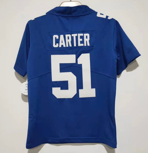 Abdul Carter New York Giants YOUTH KIDS Jersey Classic Authentics