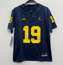 Bryce Underwood YOUTH KIDS Michigan Wolverines Official NCAA Jersey blue