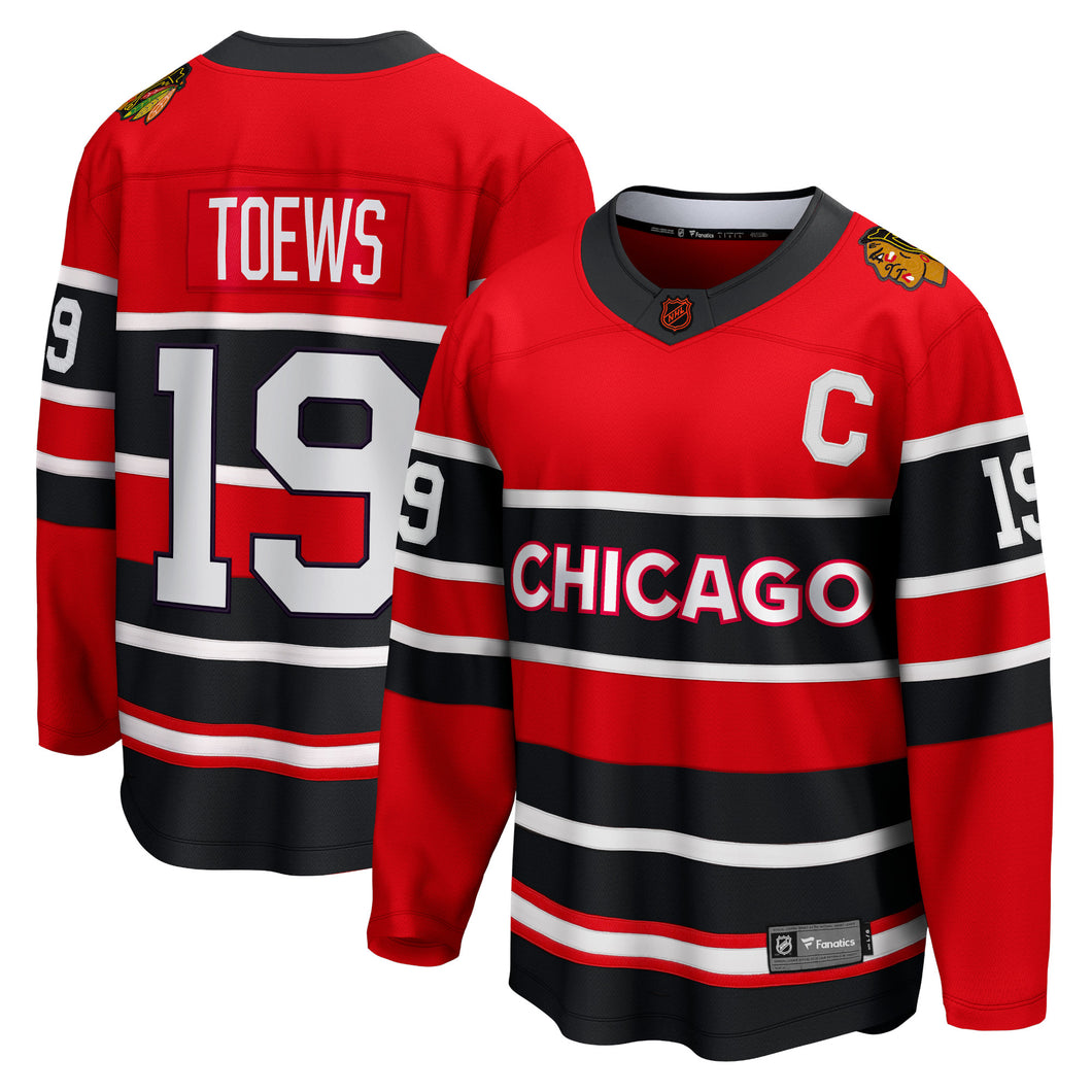 Jonathan Toews Chicago Blackhawks Official NHL Fanatics Jersey