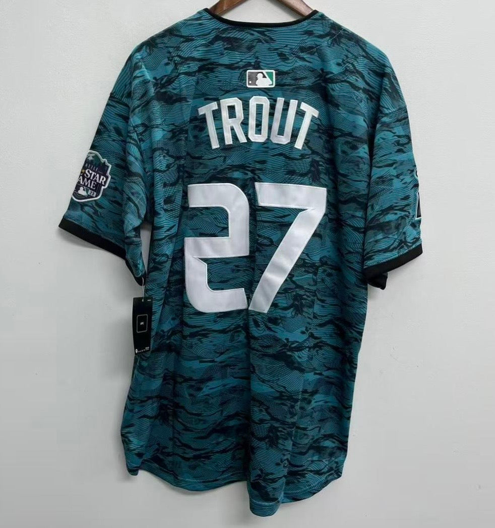 Mike Trout Anaheim Angels All star game Jersey