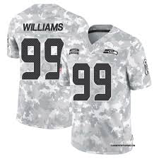 Leonard Williams Seattle Seahawks  Official NFL Jersey Nike 2024 Salute to Service