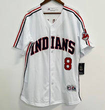 Albert Belle Cleveland Indians Official MLB Majestic 1993 White Jersey