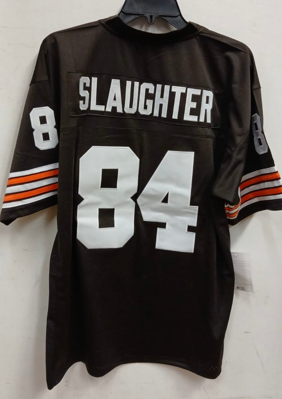 Webster Slaughter Cleveland Browns Official NFL Mitchell & Ness Jersey