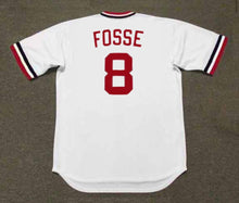 Ray Fosse Cleveland Indians Official MLB Majestic Jersey white