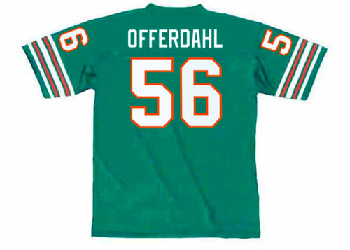 John Offerhahl Miami Dolphins NFL Mitchell  & Ness Jersey