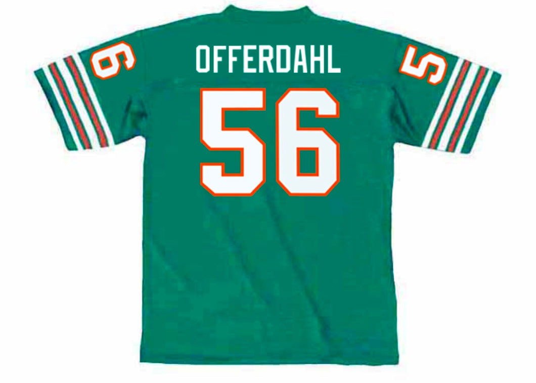 John Offerhahl Miami Dolphins NFL Mitchell  & Ness Jersey