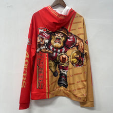San Francisco 49ers lightweight hoodie Animated graphics
